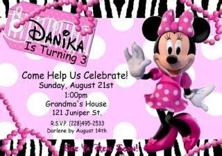 Mickey Mouse Clubhouse Birthday Invitations CUSTOM on PopScreen