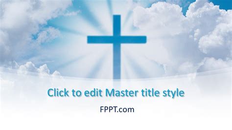 Free Cross PowerPoint Template - Free PowerPoint Templates