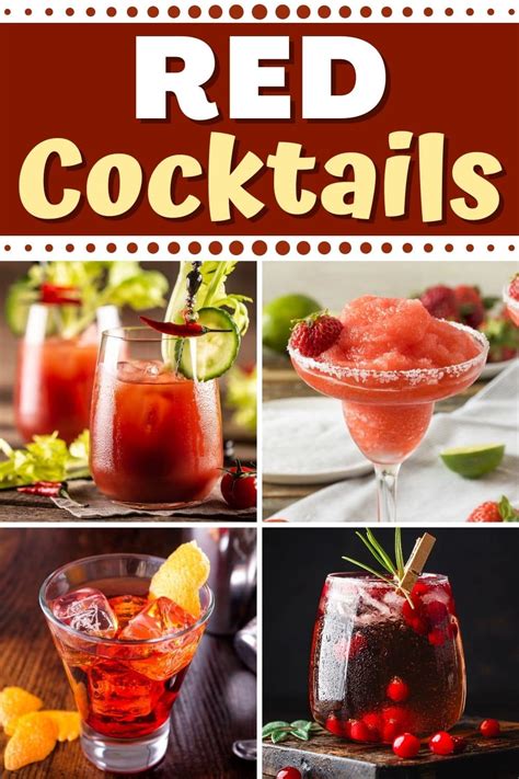 17 Best Red Cocktails - Insanely Good