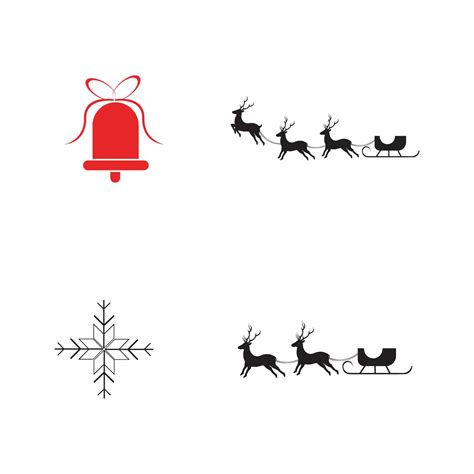 Christmas logo vector 5894439 Vector Art at Vecteezy