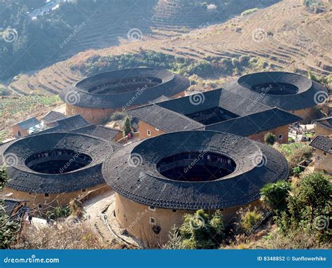 Fujian Tulou-special Architecture Of China Stock Photo - Image: 8348852