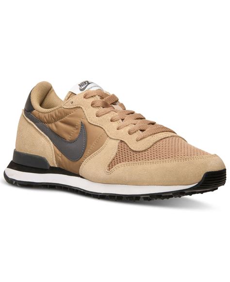 Nike Men's Internationalist Casual Sneakers From Finish Line in Natural ...