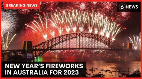 WATCH LIVE: Sydney Harbour Bridge fireworks as Australia welcomes in ...