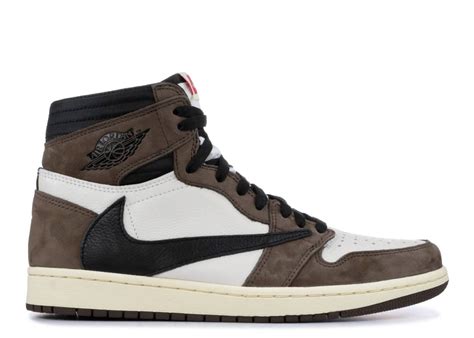 Travis Scott X Air Jordan 1 Retro High OG 'Mocha' - Air Jordan - CD4487 ...