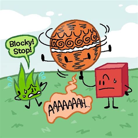 Grassy Bfb Characters - canvas-broseph