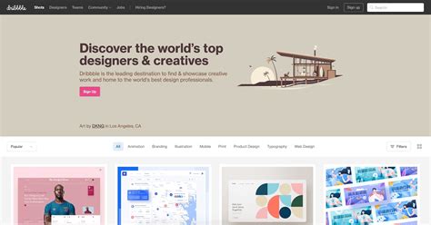 21 unique places to find web design inspiration | Webflow Blog