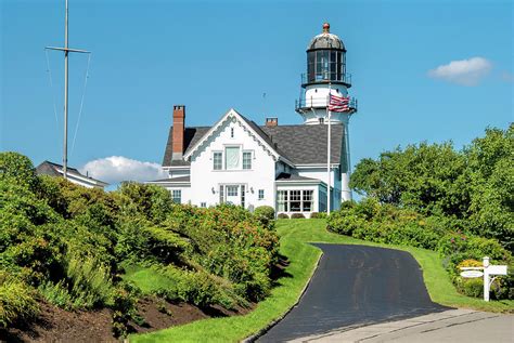 Cape Elizabeth Lighthouse Photograph by Phyllis Taylor - Fine Art America