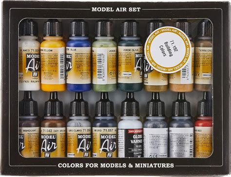 Vallejo Model Air Set - Extreme Colours 送料無料限定セール中 x16 Tank Modelling ...