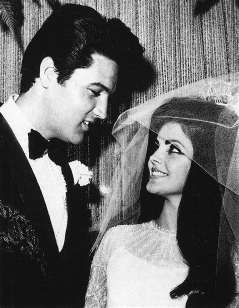 Elvis And Priscilla On Their Wedding Day Back In 1967 - Elvis Presley ...