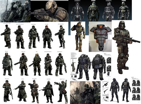 Futuristic Military Uniforms | Looking at sci-fi and near-future armour ...