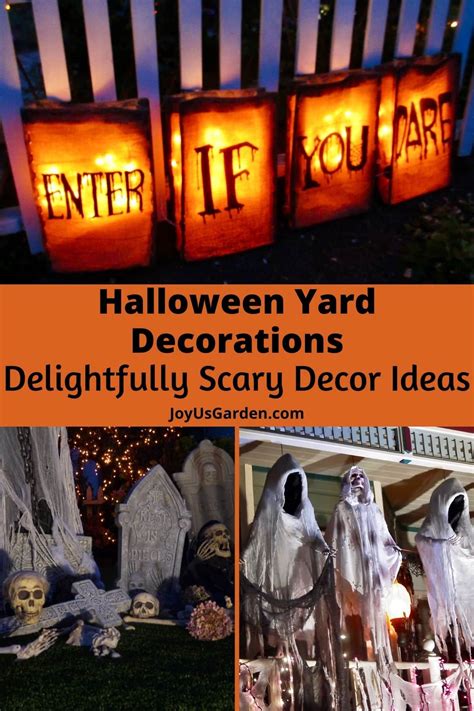 Halloween Yard Decorations: Delightfully Scary Decor Concepts - Batang ...