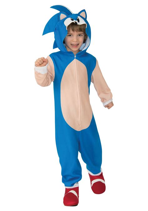 Boy's Sonic the Hedgehog Hooded Costume