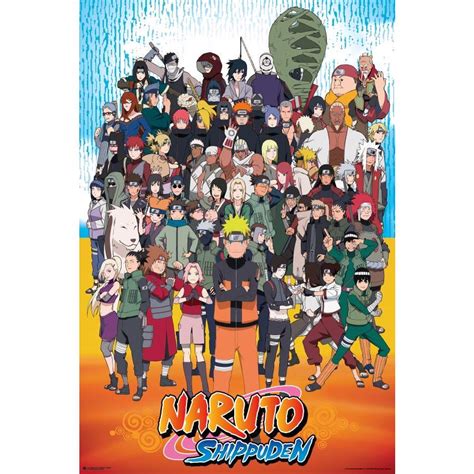 Naruto: Shippuden - Cast Poster - JB Hi-Fi