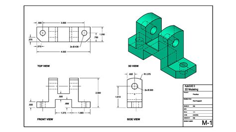 Autocad Mechanical Drawing Samples at GetDrawings | Free download