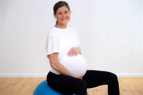 6 Pregnancy Ball Exercises (Prep for Labor) | Nourish Move Love