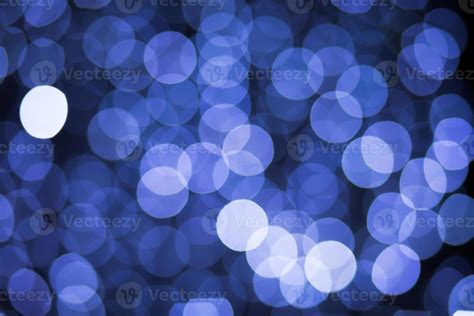 Blurry Xmas Blue Lights Bokeh at night 4308188 Stock Photo at Vecteezy