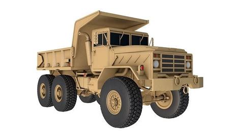 M939 Military Dump Truck 3D model | CGTrader