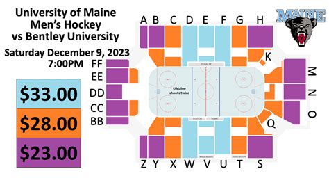 UMaine Men's Hockey vs. Bentley University | Cross Insurance Arena