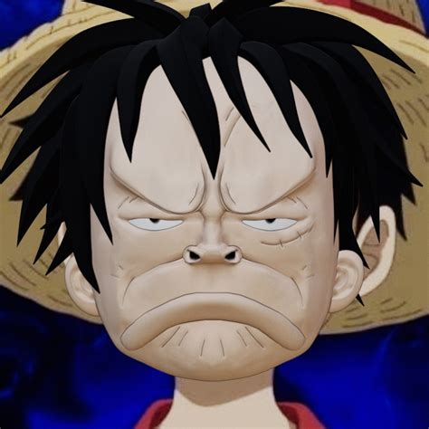 Archivo STL Luffy meme : Cabeza Scuplt・Plan de impresora 3D para ...