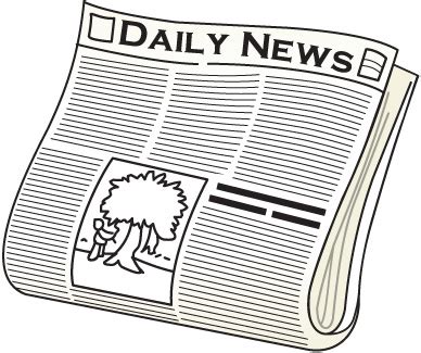 Newspaper clipart 6 – Clipartix