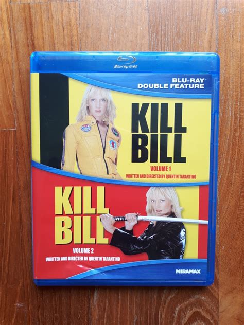 Kill Bill Volume 1 & 2 - Bluray, Hobbies & Toys, Music & Media, CDs ...