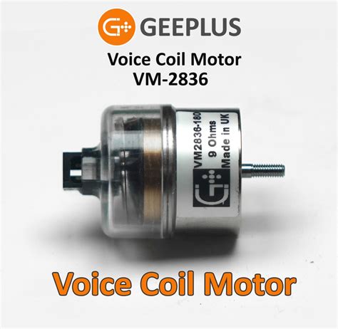 Voice Coil Motor From Geeplus Incorporates Flex Circuit Technology for ...