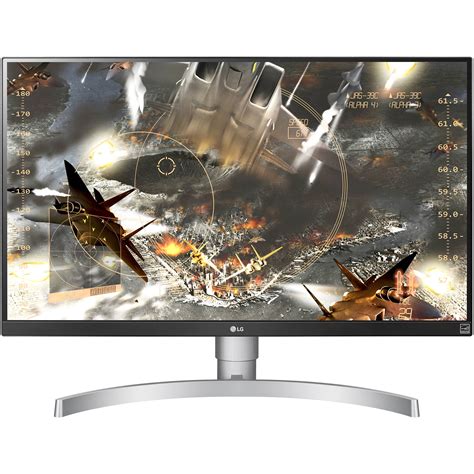 LG 27UK650-W 27" 16:9 4K HDR FreeSync IPS Monitor 27UK650-W B&H