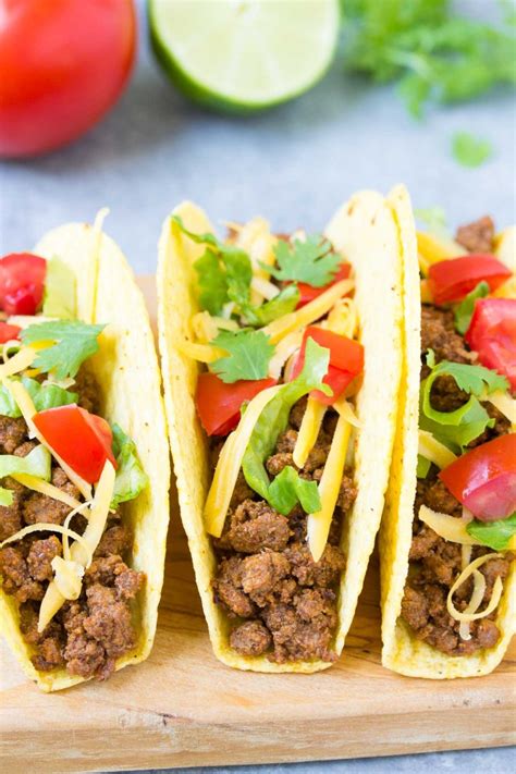 Easy Ground Beef Tacos - The Best Easy Taco Recipe!