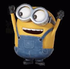 Minions Excited GIF - Minions Excited Yey - Discover & Share GIFs