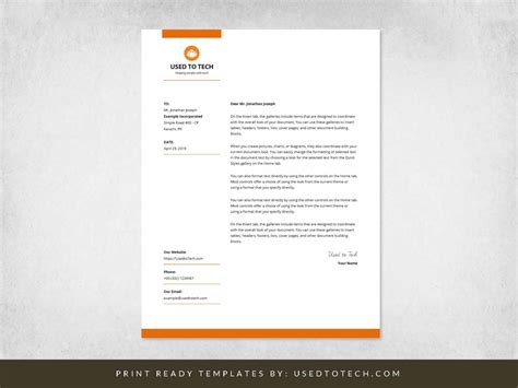 How To Create A Letterhead Template In Word - Sample Template Inspiration