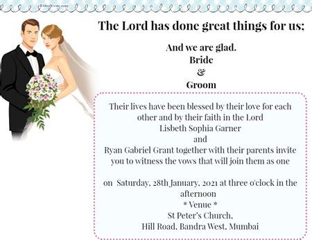 christian wedding invitations Design Gallery