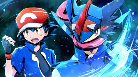 Ash And Greninja Wallpapers - Wallpaper Cave