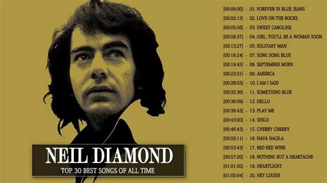 Neil Diamond Greatest Hits Full Album 2020 - Top Best Song Of Neil ...