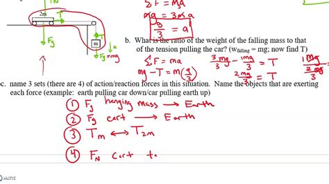 Honors Physics Unit 4 Test Review Part 1 - YouTube