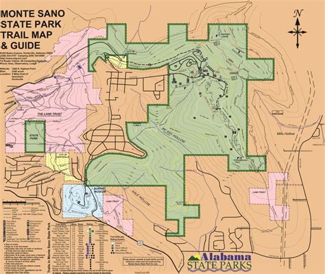 The Monte Sano Trail Guide - Huntsville Outdoors