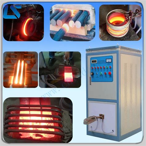 Lanshuo 60kw Igbt Electric Induction Heating Machine For Heating Bolts ...