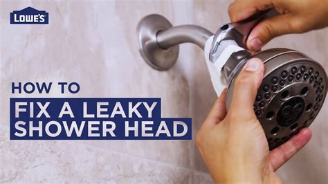 How to Fix a Leaky Shower Head | DIY Basics - Home Improvement or DIY