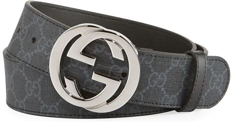 All Black Gucci Belt Black Buckle | Paul Smith