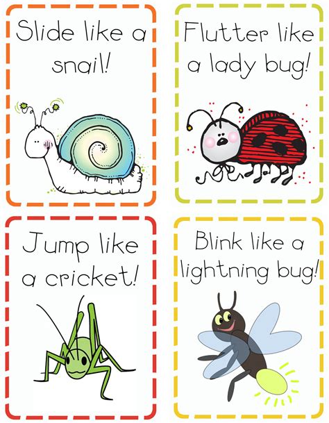 Activity Cards | Insect activities, Bugs preschool, Insects preschool