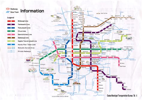 Osaka Subway Map | Explore the Metro Network of Osaka, Japan