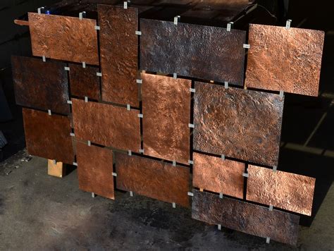 Hand Crafted Custom Hammered Copper Wall Art by Fabitecture ...