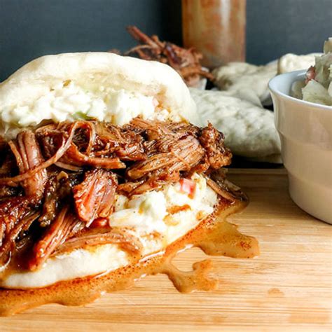 Pulled Pork Bao Buns - On The Go Bites