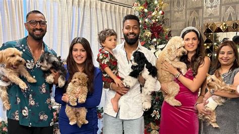 Natasa Stankovic posts pics from Pandya family's Christmas celebrations ...