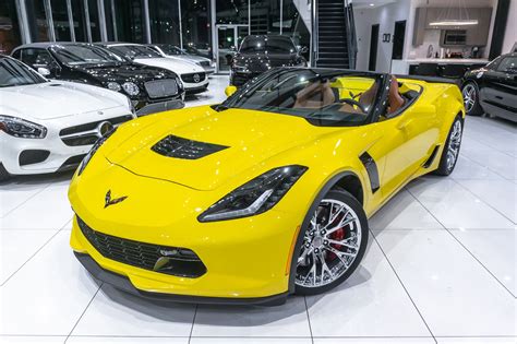 Used 2016 Chevrolet Corvette Z06 Convertible 3LZ! 7-Speed Manual ...