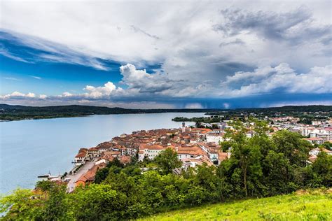 Lake Maggiore: Arona from Rocca di Arona - Italy by Marco Fazio on ...