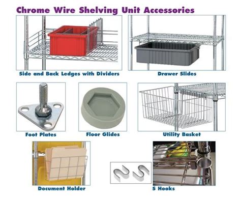 WIRE SHELVING PARTS & ACCESSORIES at Nationwide Industrial Supply, LLC