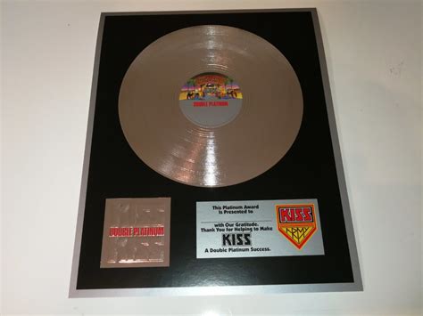 KISS LP Double Platinum (Germany) silver vinyl – Eulenspiegel's KISS ...