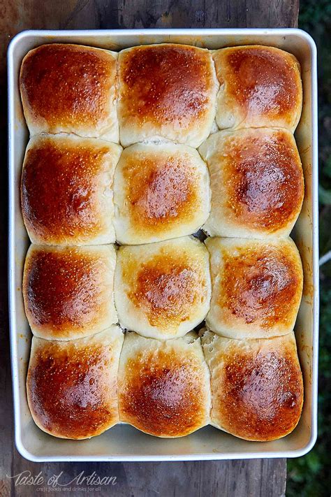 Rustic Yeast Rolls - Taste of Artisan