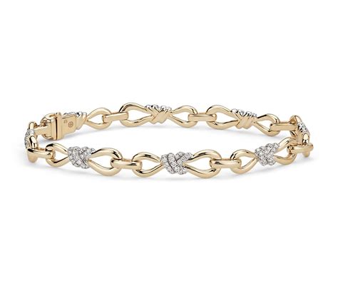 Colin Cowie Diamond Infinity Bracelet in 14k Yellow Gold (3/4 ct. tw ...