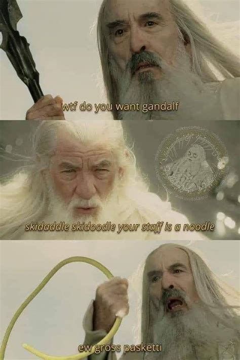 Next the Witch King vs Gandalf : lotrmemes